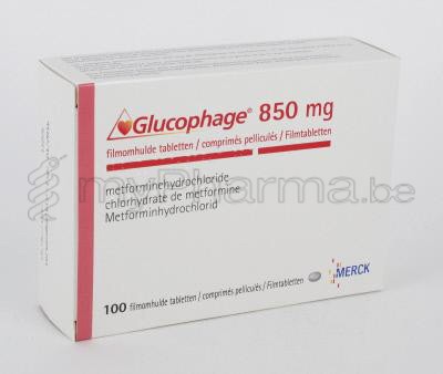 Glucophage 850mg online