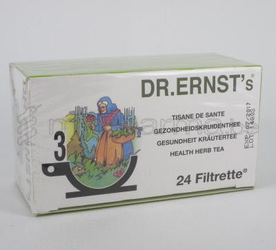 ERNST DR NR 3 GEZONDHEIDSKRUIDENTHEE 24 FILTERZAKJES  (geneesmiddel)