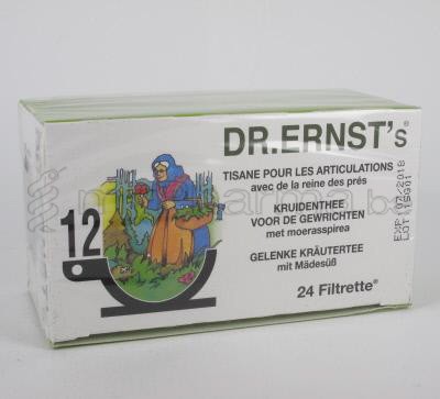 ERNST DR NR 12 KRUIDENTHEE VOOR DE GEWRICHTEN 24 FILTERZAKJES  (geneesmiddel)