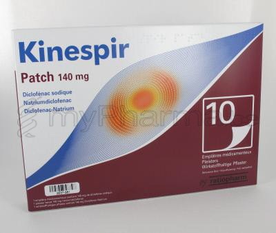 KINESPIR 140 MG 10 PLEISTERS               (geneesmiddel)